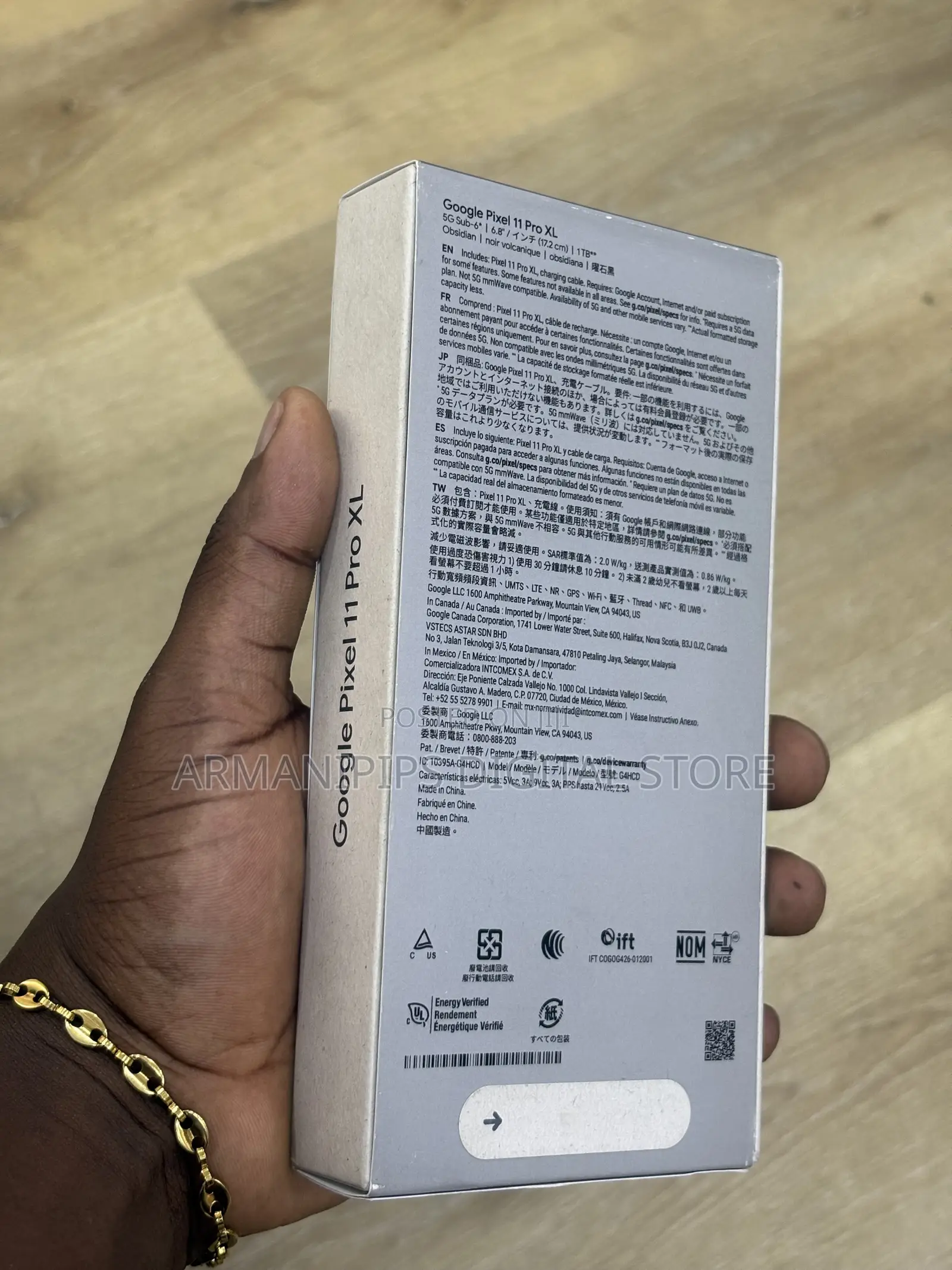 New Google Pixel 11 Pro XL 1 TB Black