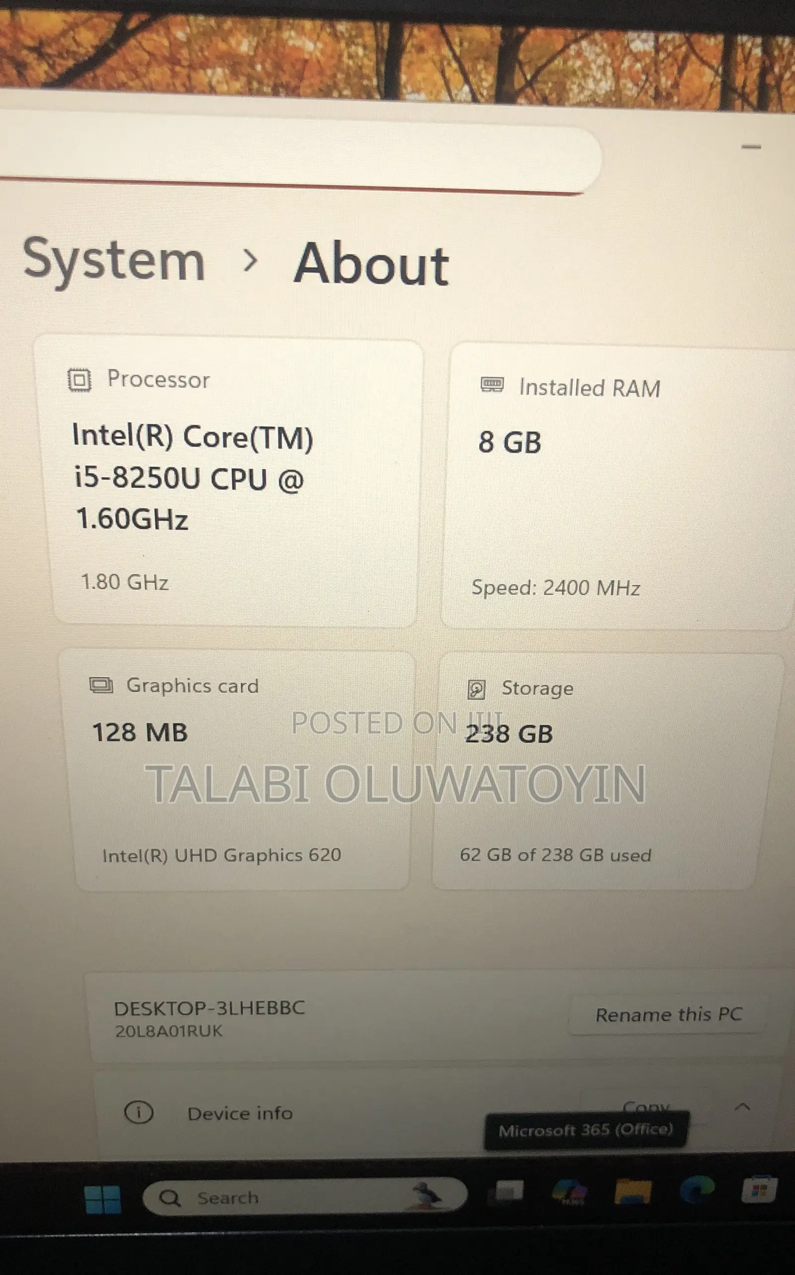 Laptop Lenovo ThinkPad T480s 8GB Intel Core i5 SSD 256GB