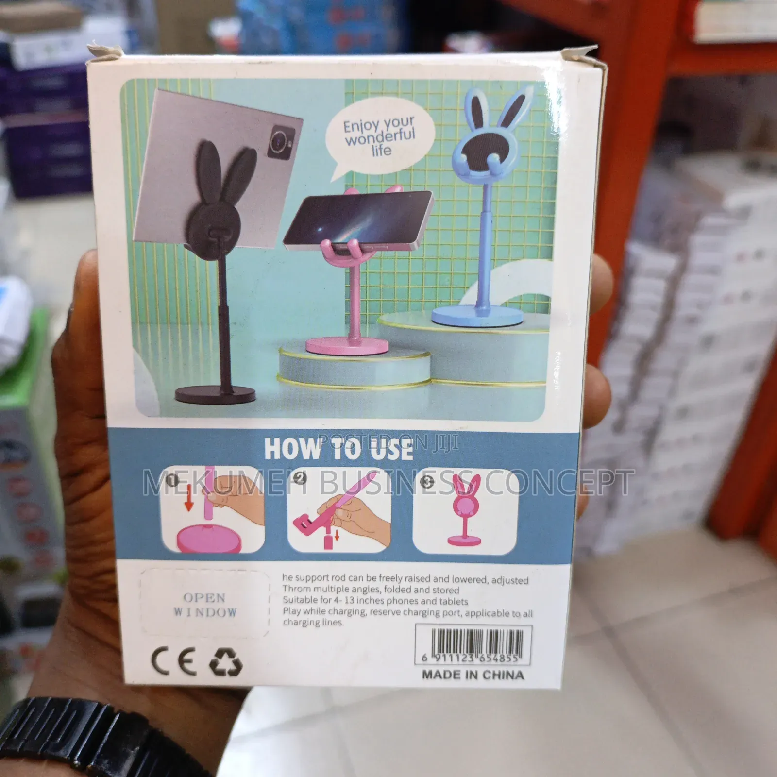 Rabbit Phone Stand