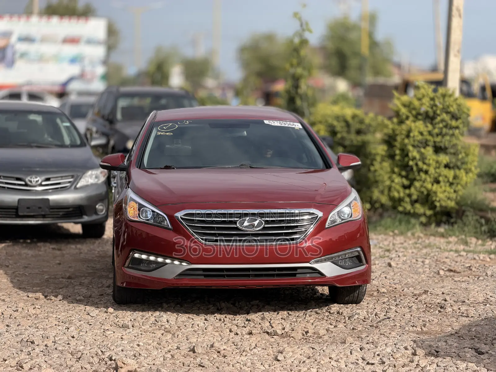 Hyundai Sonata 2016 Red