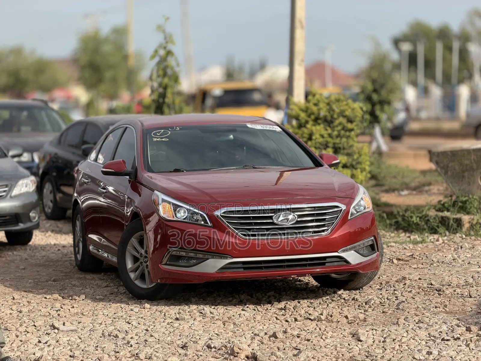 Hyundai Sonata 2016 Red