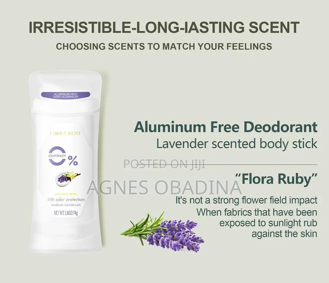 48-Hour Odor Protection and Aluminum Free Deodorant
