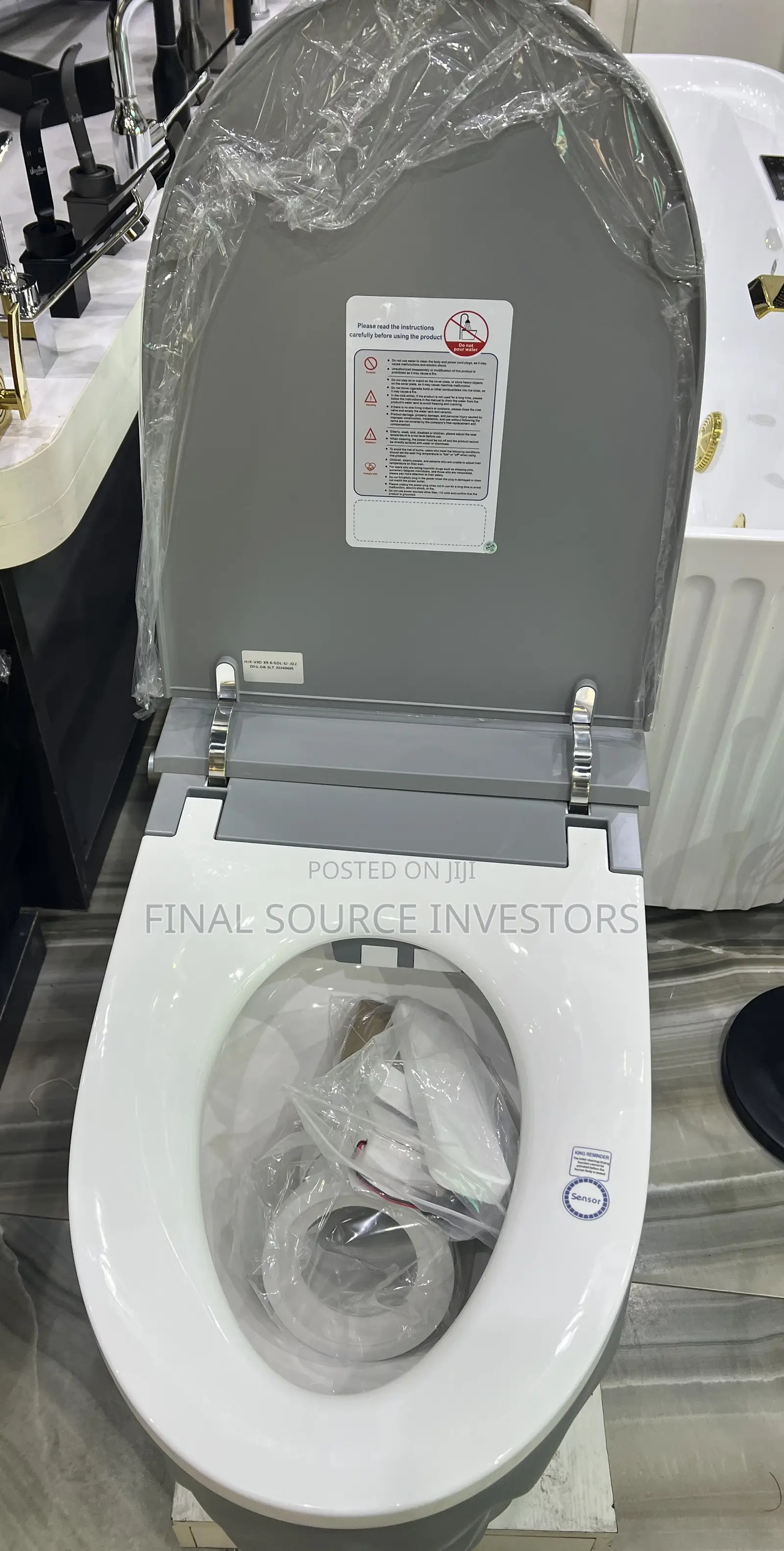 Luxurious Grey Smart WC