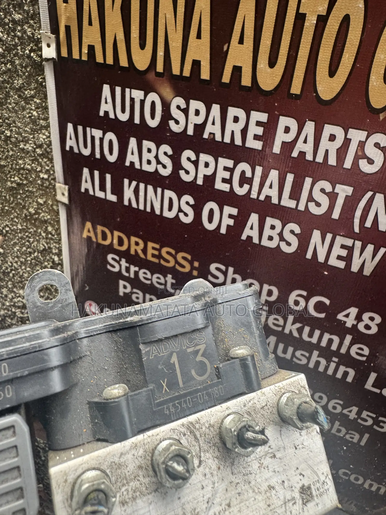 Toyota Tacoma 2020 New Tokunbo ABS Module