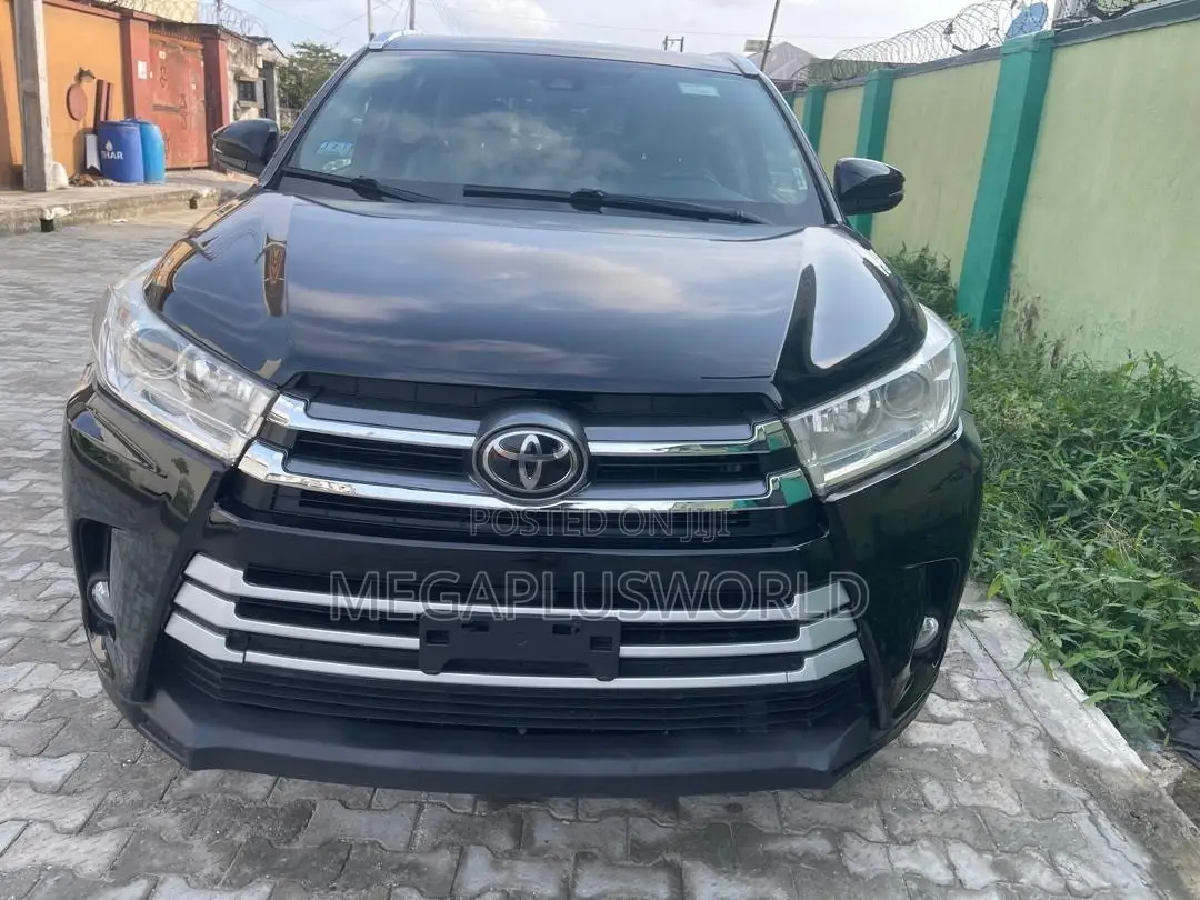 Toyota Highlander Limited 4x4 V6 (3.5L 6cyl 8A) 2017 Black