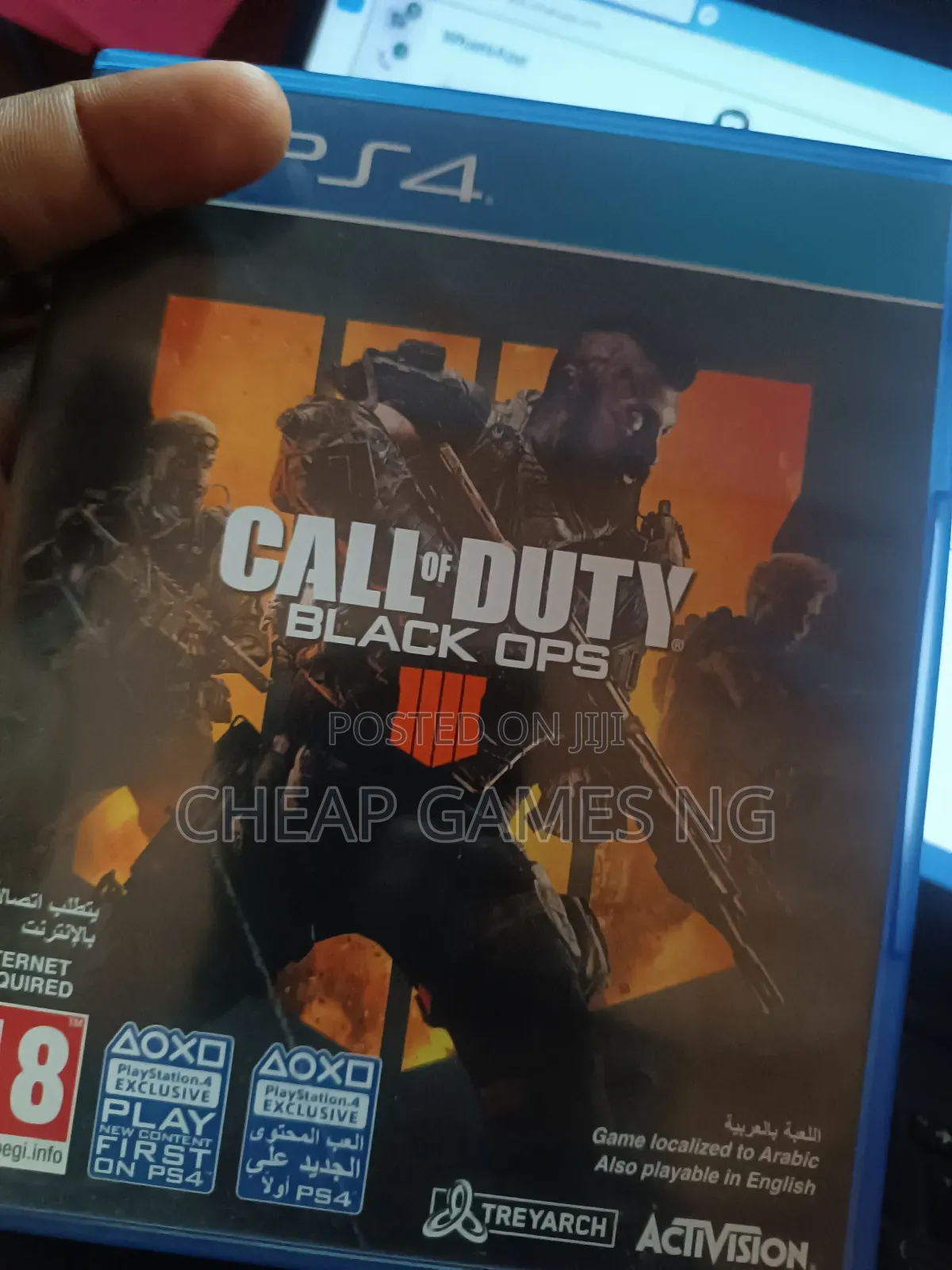 PS4 Call of Duty Black Ops 4 Used