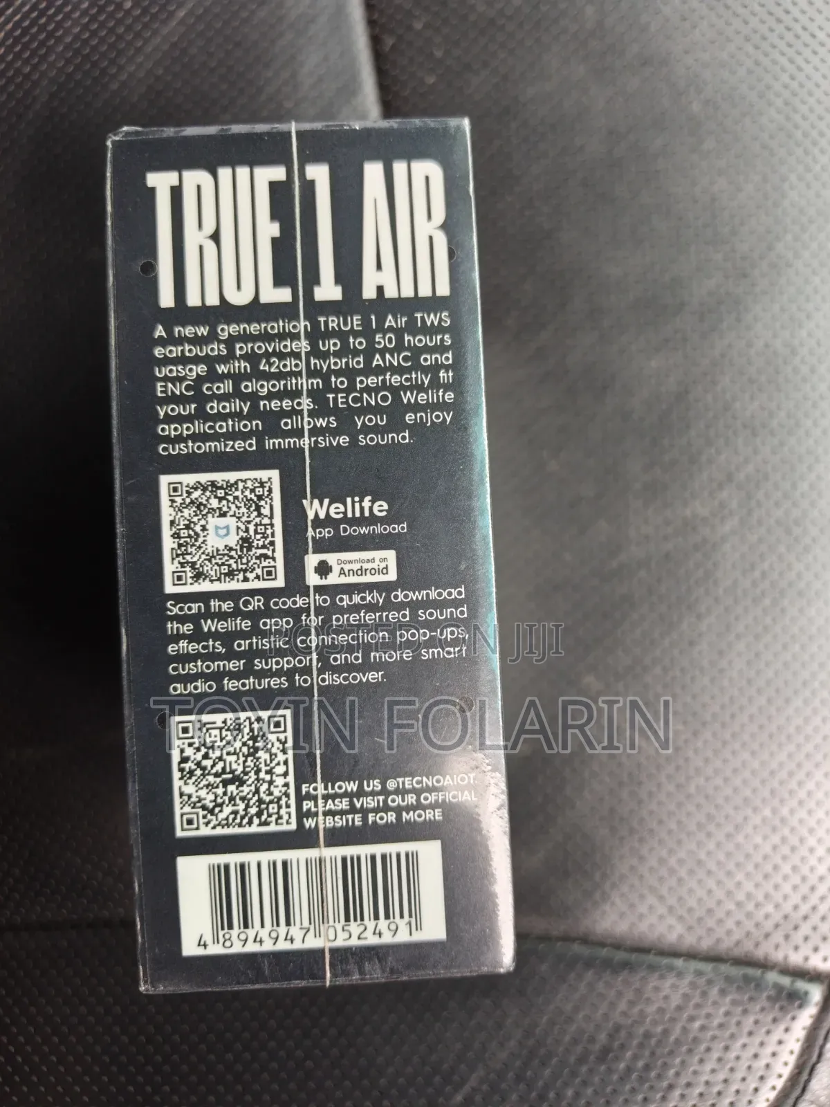 Tecno True 1 Air Earbuds