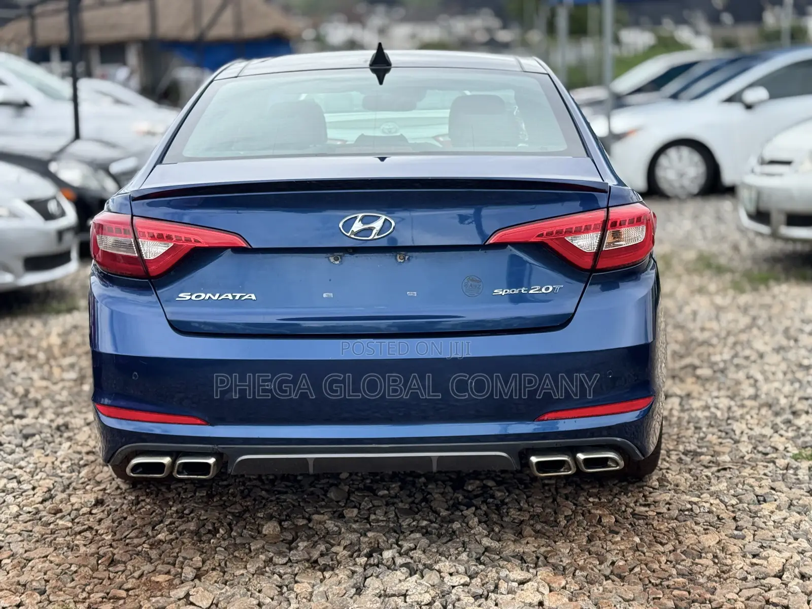 Hyundai Sonata Sport 2.0T 4dr Sedan (2.0L 4cyl Turbo 6A) 2015 Blue