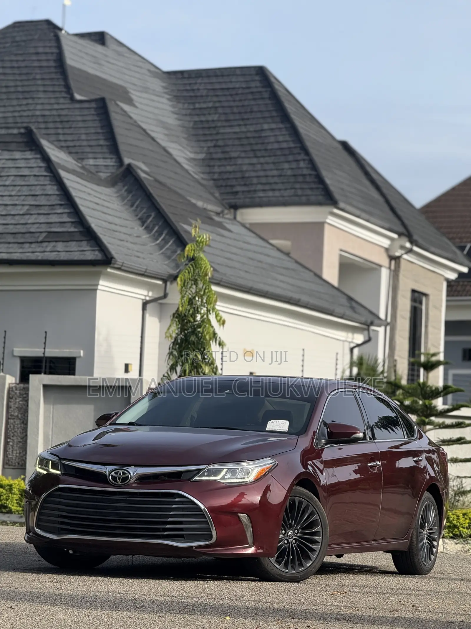 Toyota Avalon Touring Sedan FWD (3.5 6cyl 6A) 2017 Burgundy