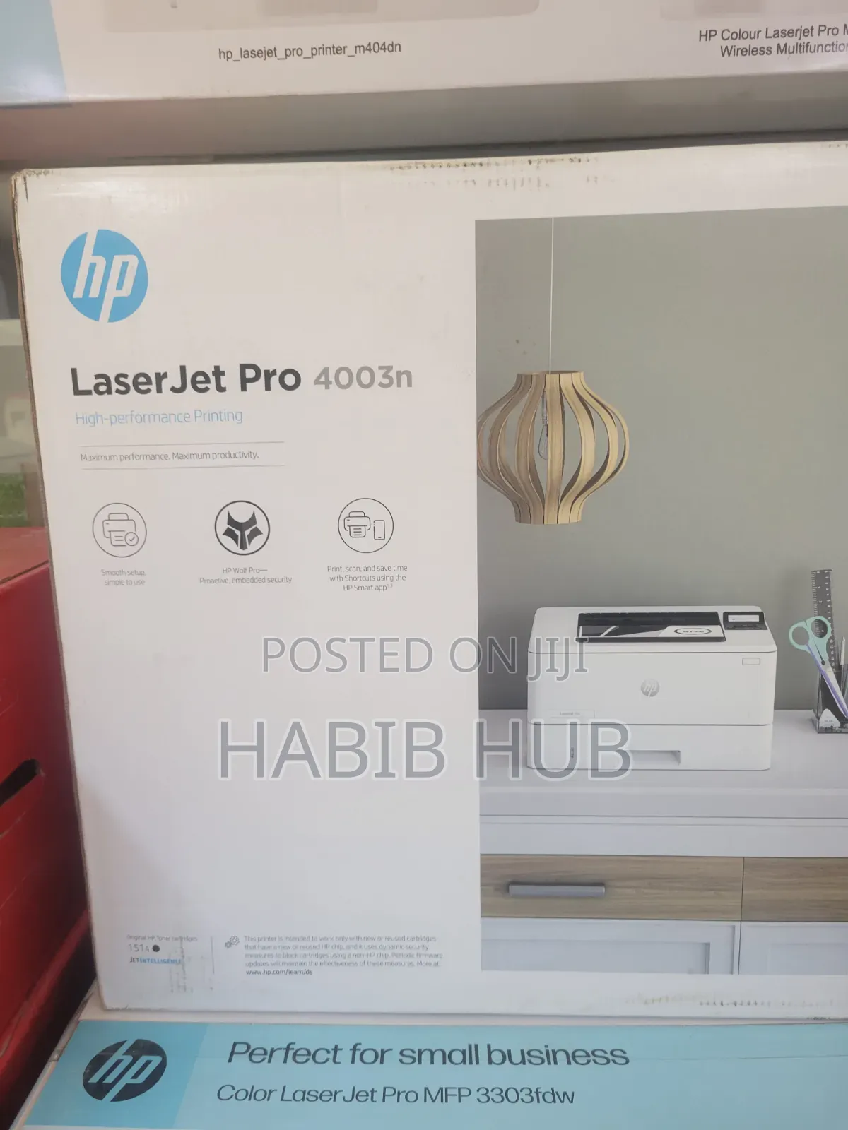 HP LaserJet Pro 4003n Monochrome Laser Printe