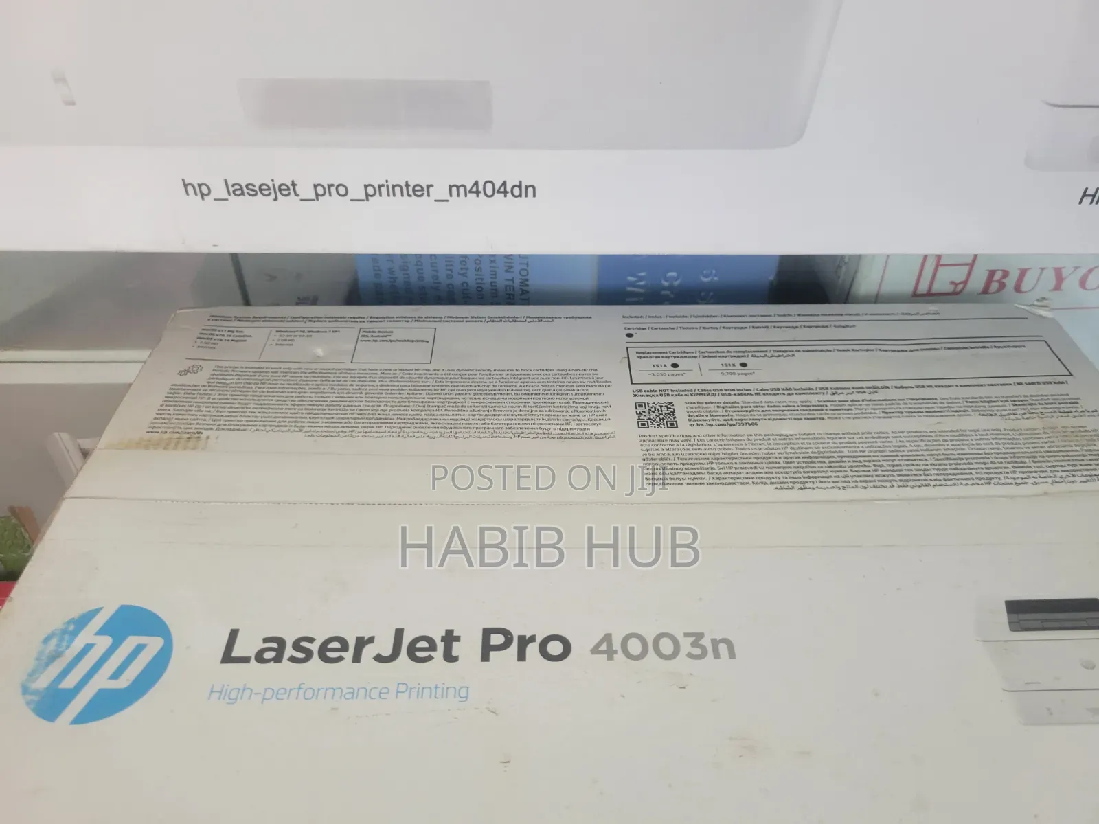 HP LaserJet Pro 4003n Monochrome Laser Printe