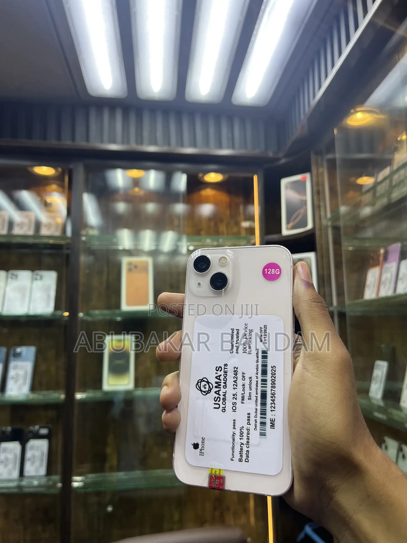 New Apple iPhone 13 128 GB Pink