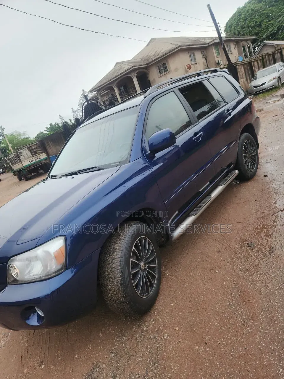 Toyota Highlander 2007 Blue