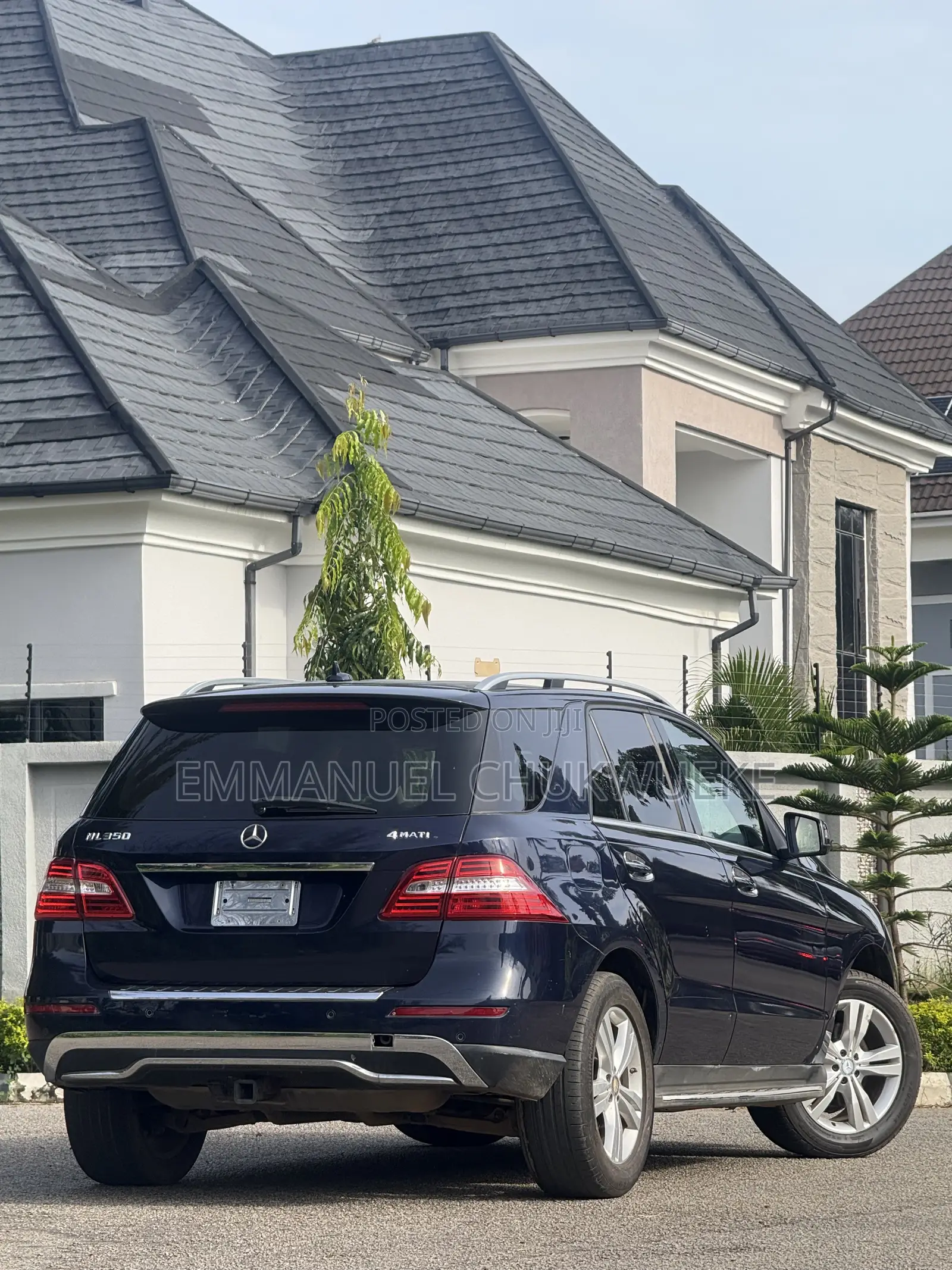 Mercedes-Benz M Class 2015 Blue