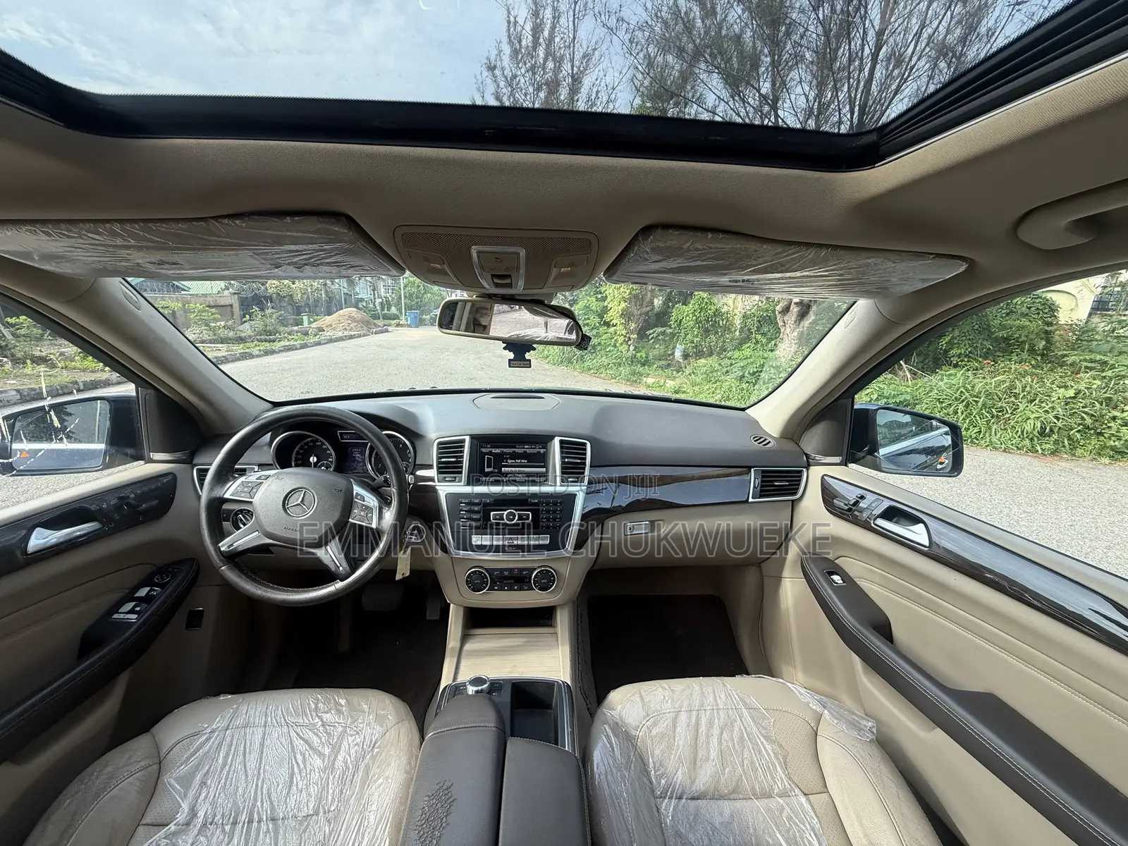Mercedes-Benz M Class 2015 Blue