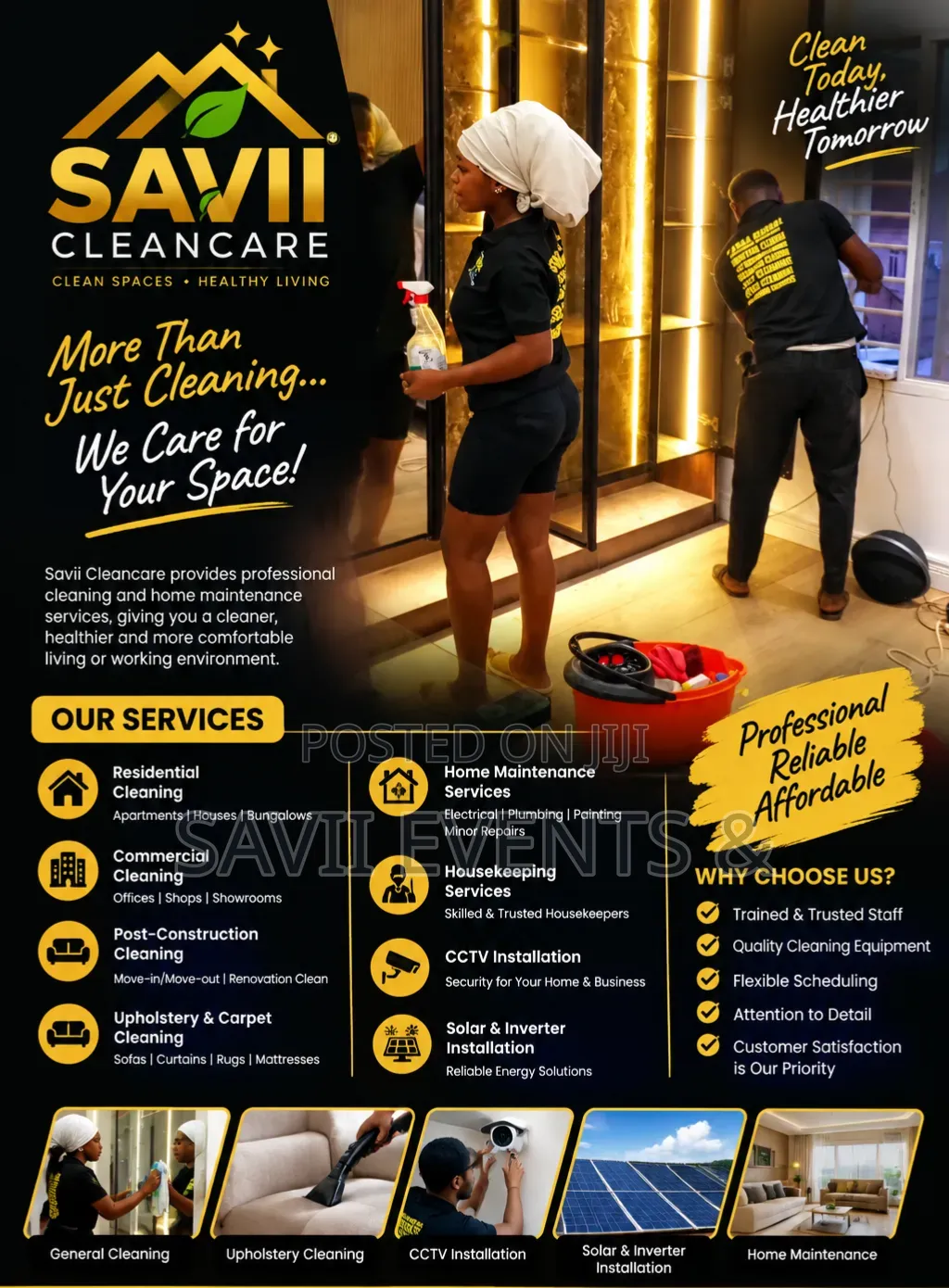 Professional Cleaning Home Maintenance Services