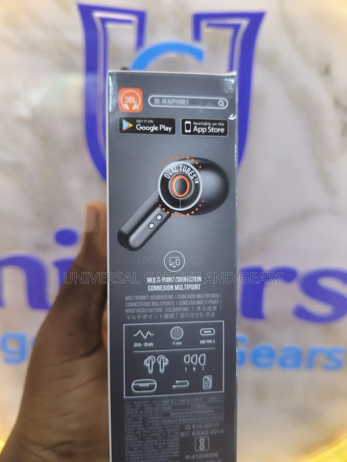 JBL LIVE PRO 2 TWS in- Ear Bluetooth Headphones, Water Resistant