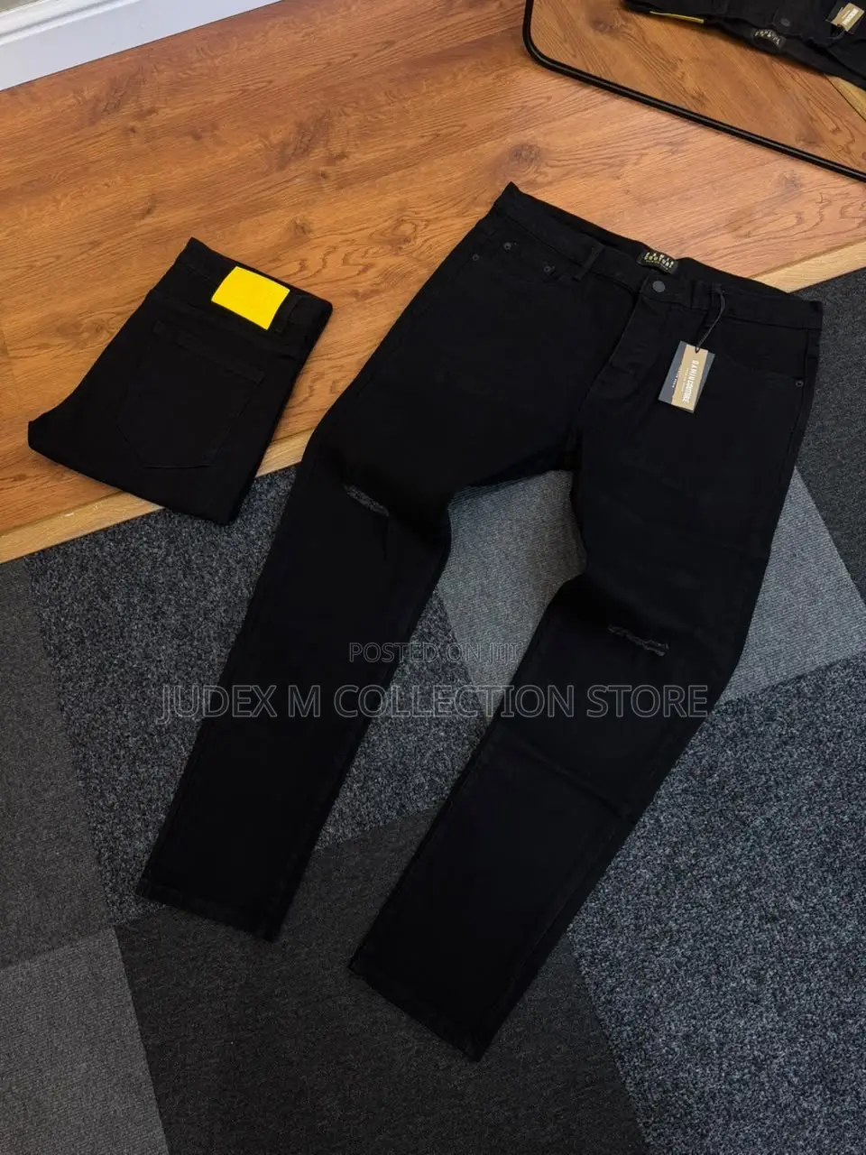 Brand New Denim Straight Jean