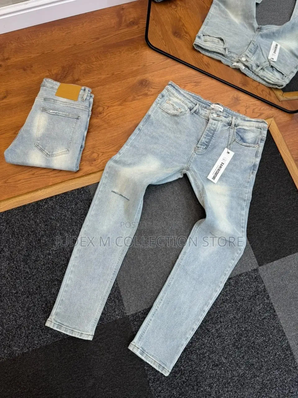 Brand New Denim Straight Jean