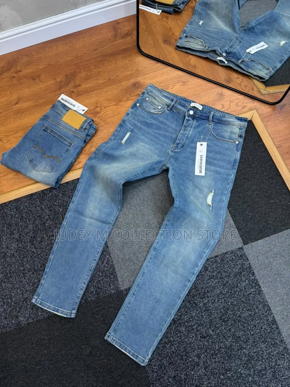 Brand New Denim Straight Jean