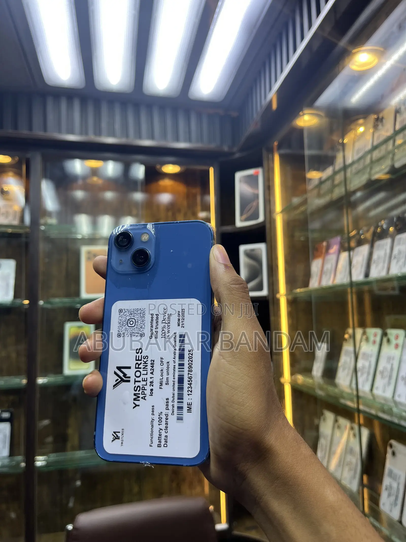 New Apple iPhone 13 128 GB Blue
