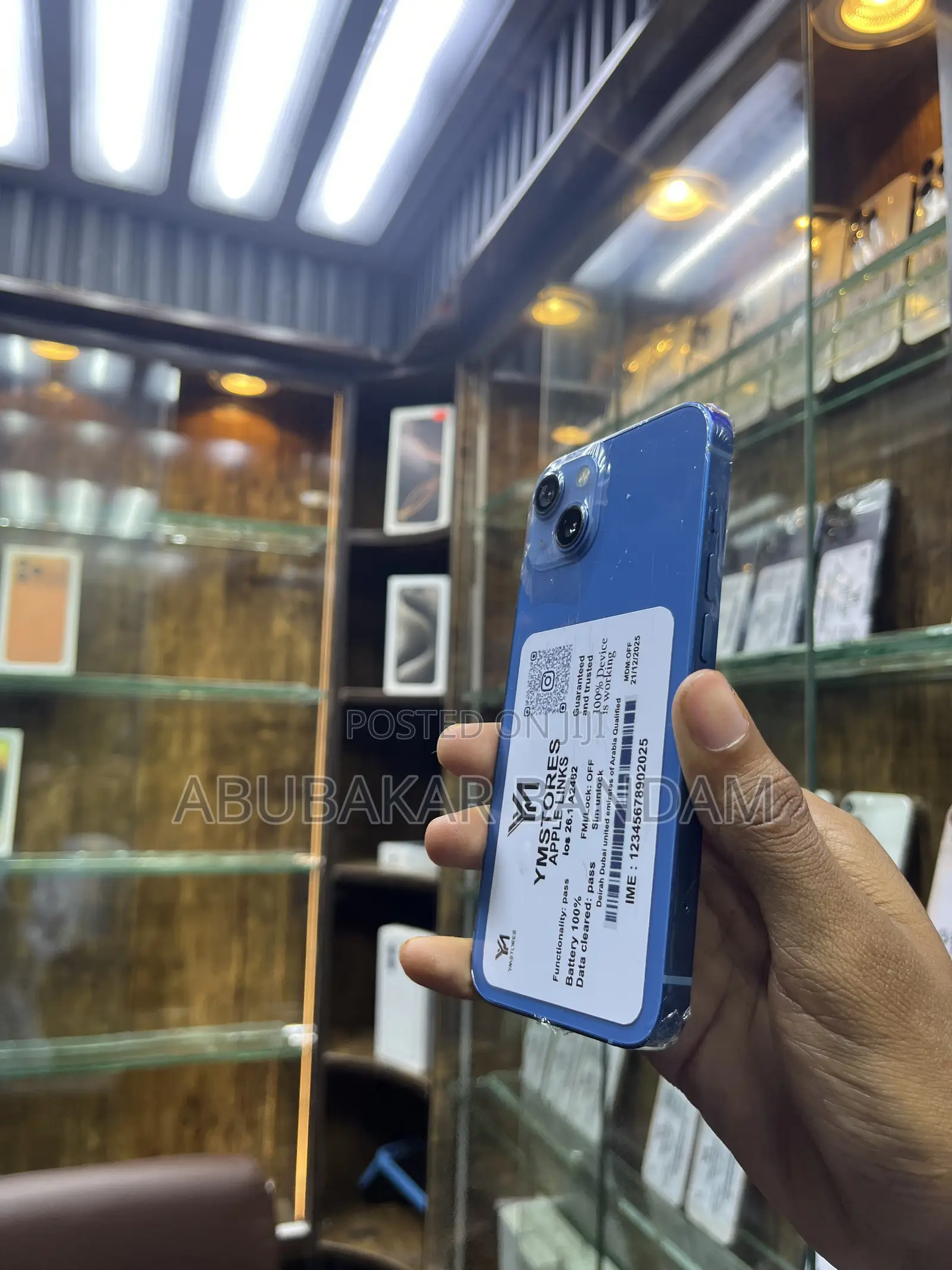 New Apple iPhone 13 128 GB Blue