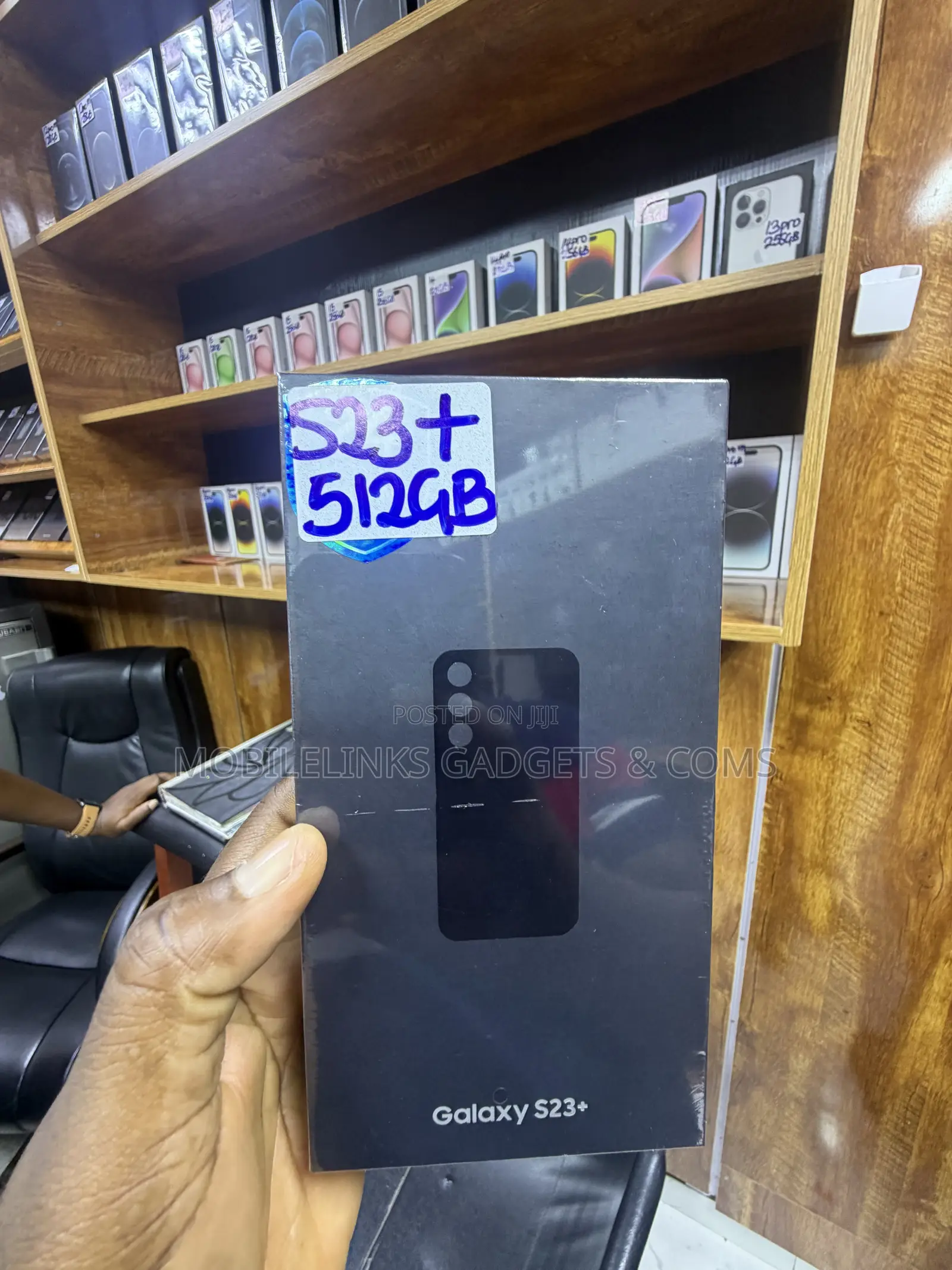 New Samsung Galaxy S23 Plus 512 GB Black