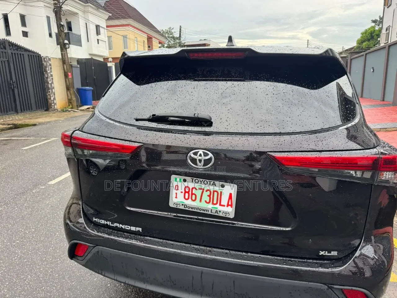 Toyota Highlander XLE 2021 Black