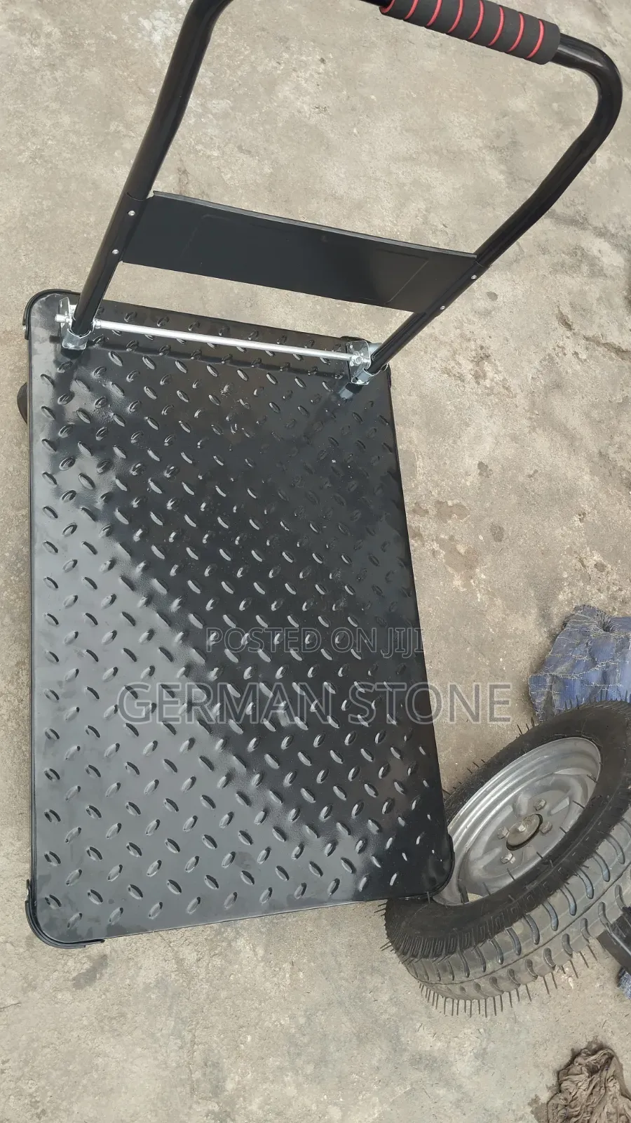 350 Kg Platform Truck With Foldable Handle