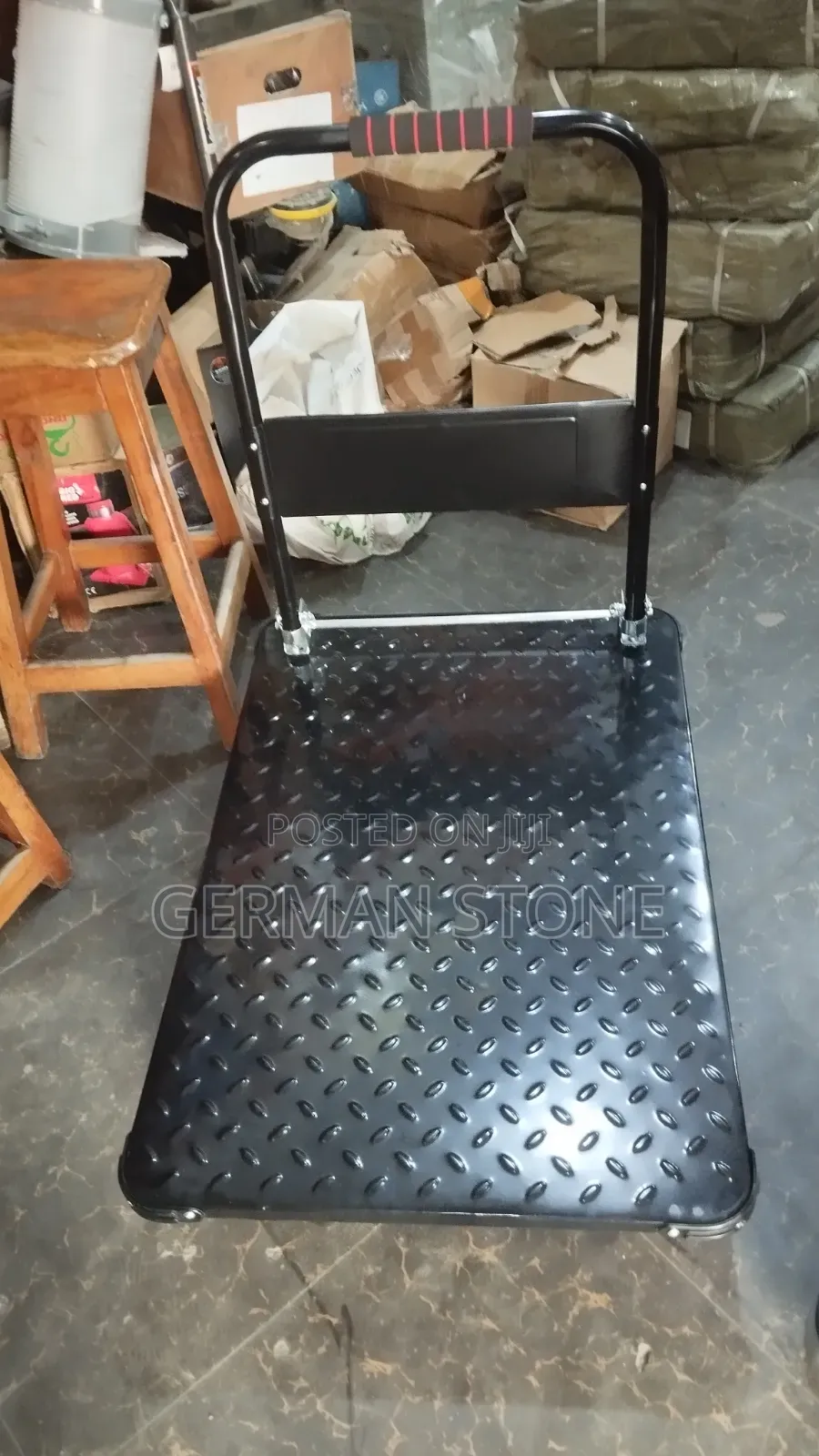 350 Kg Platform Truck With Foldable Handle