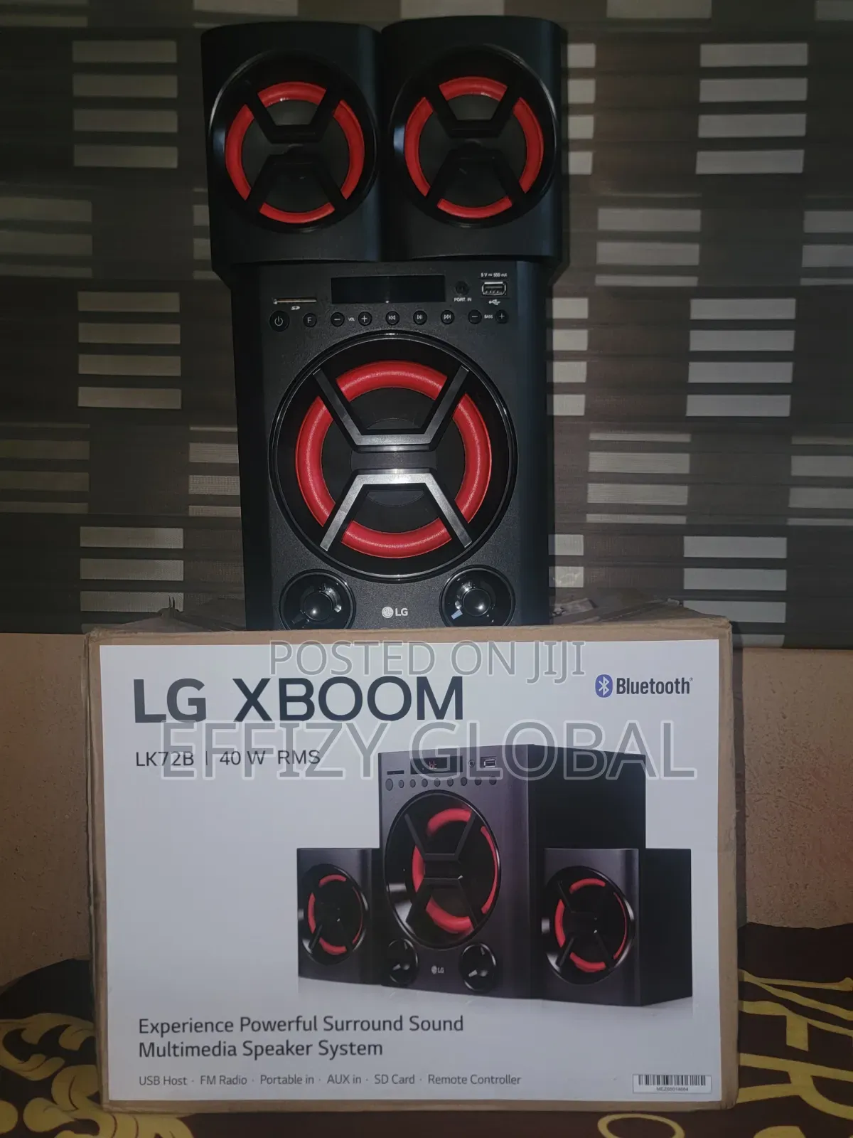 LG XBOOM LK72B 2.1 Channel Multimedia Speaker System