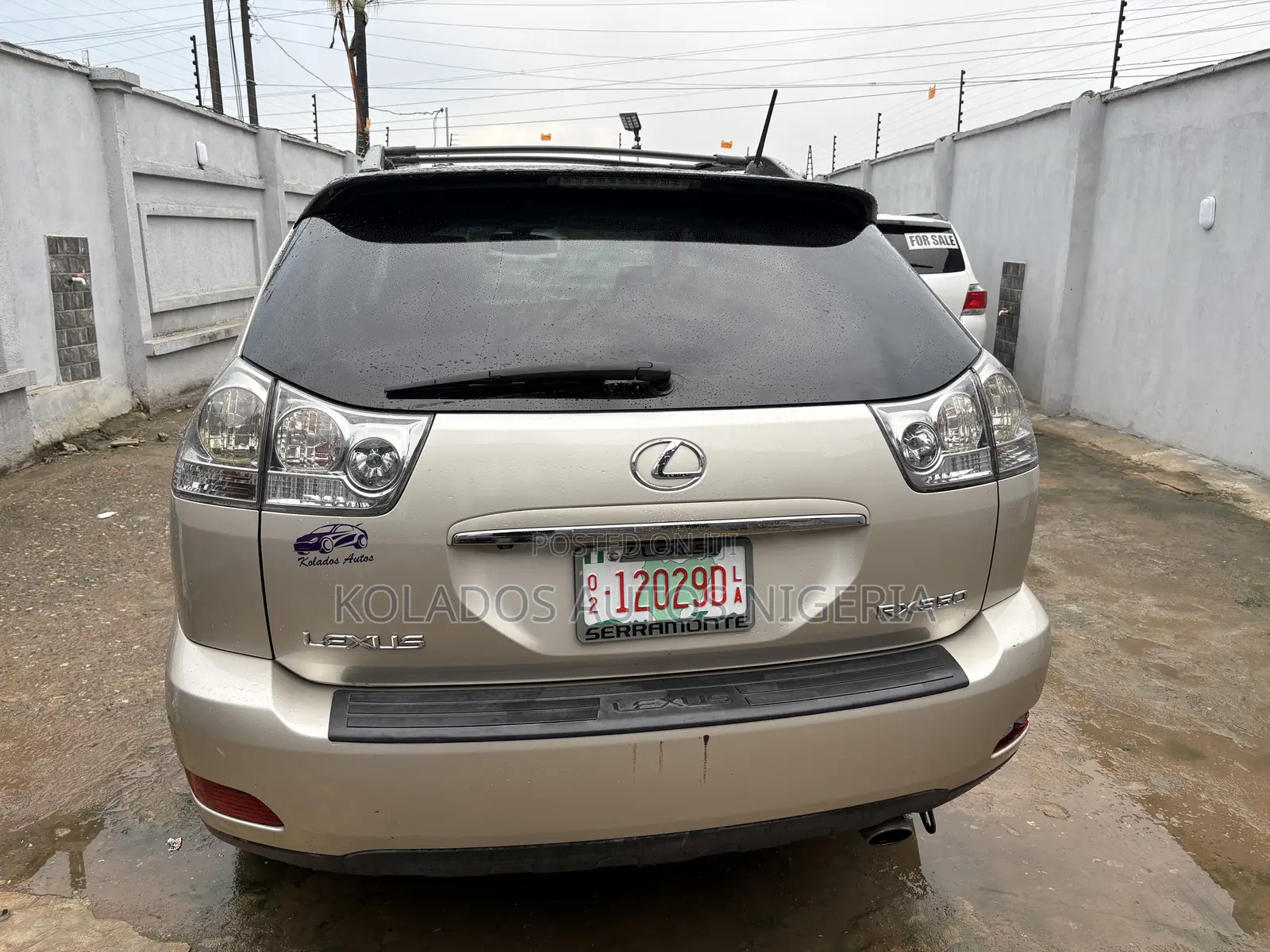 Lexus RX 350 2008 Gold