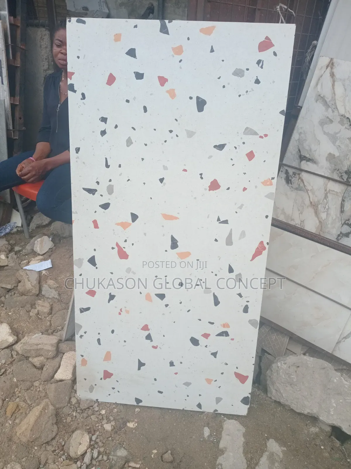 60x120 Indian Terrazzo