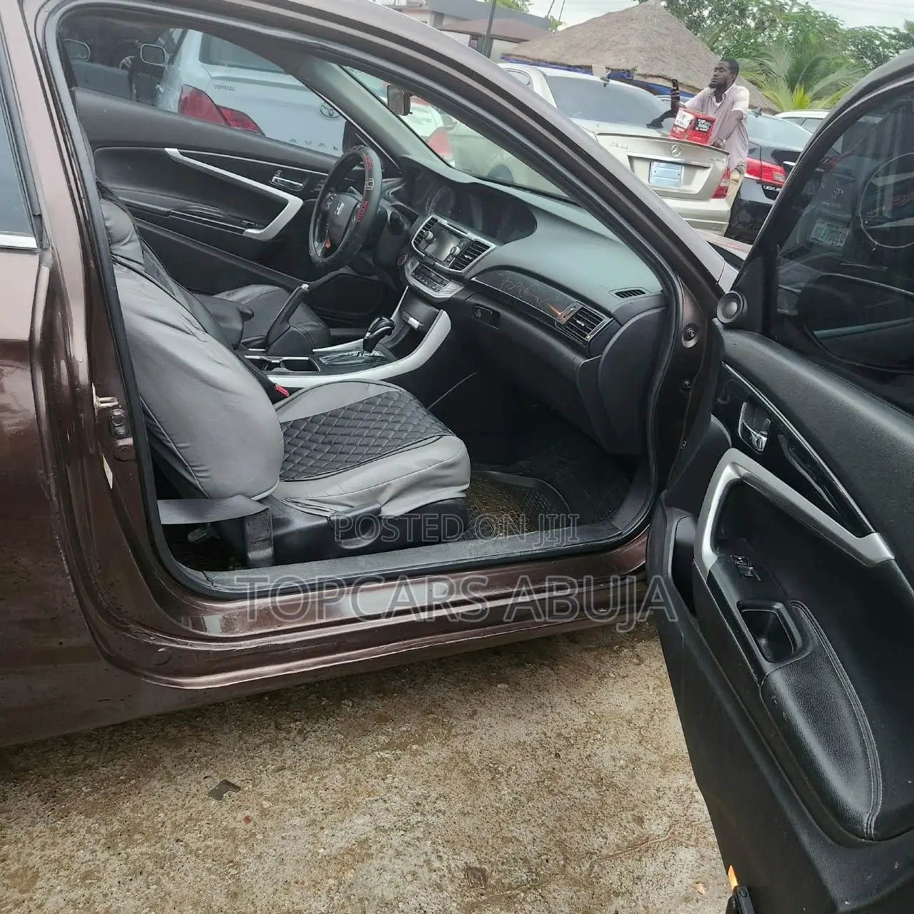 Honda Accord EX-L V-6 2dr Coupe (3.5L 6cyl 6M) 2014 Brown