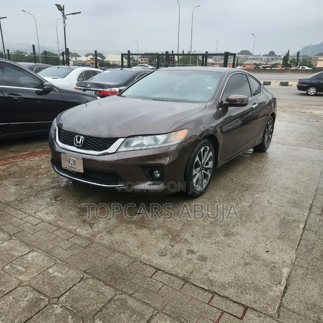 Honda Accord EX-L V-6 2dr Coupe (3.5L 6cyl 6M) 2014 Brown