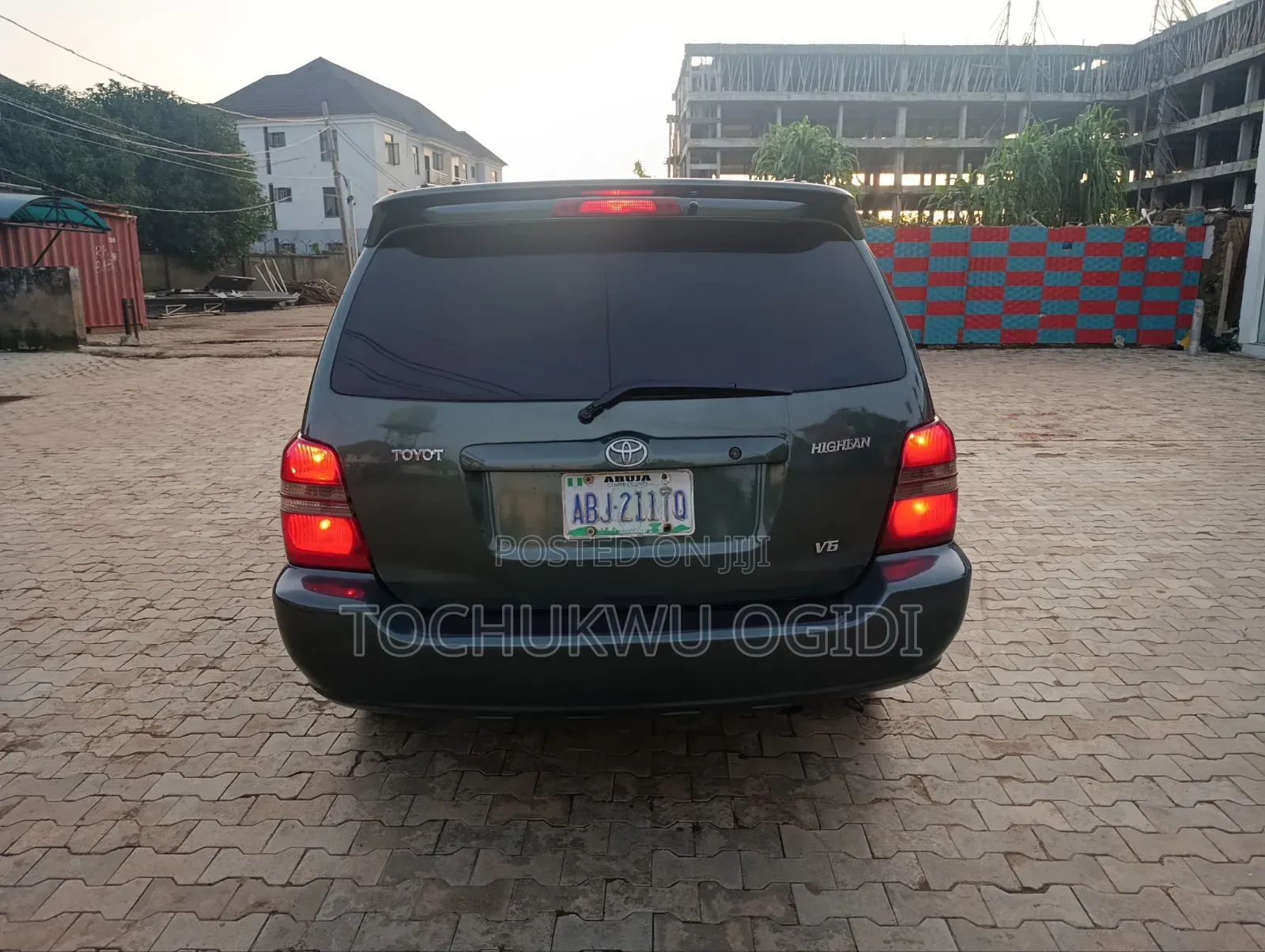 Toyota Highlander 2004 Green