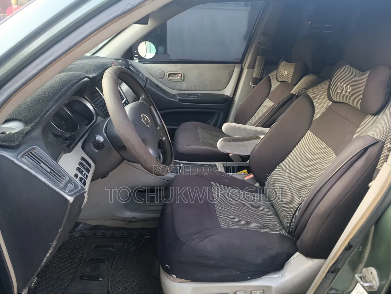 Toyota Highlander 2004 Green