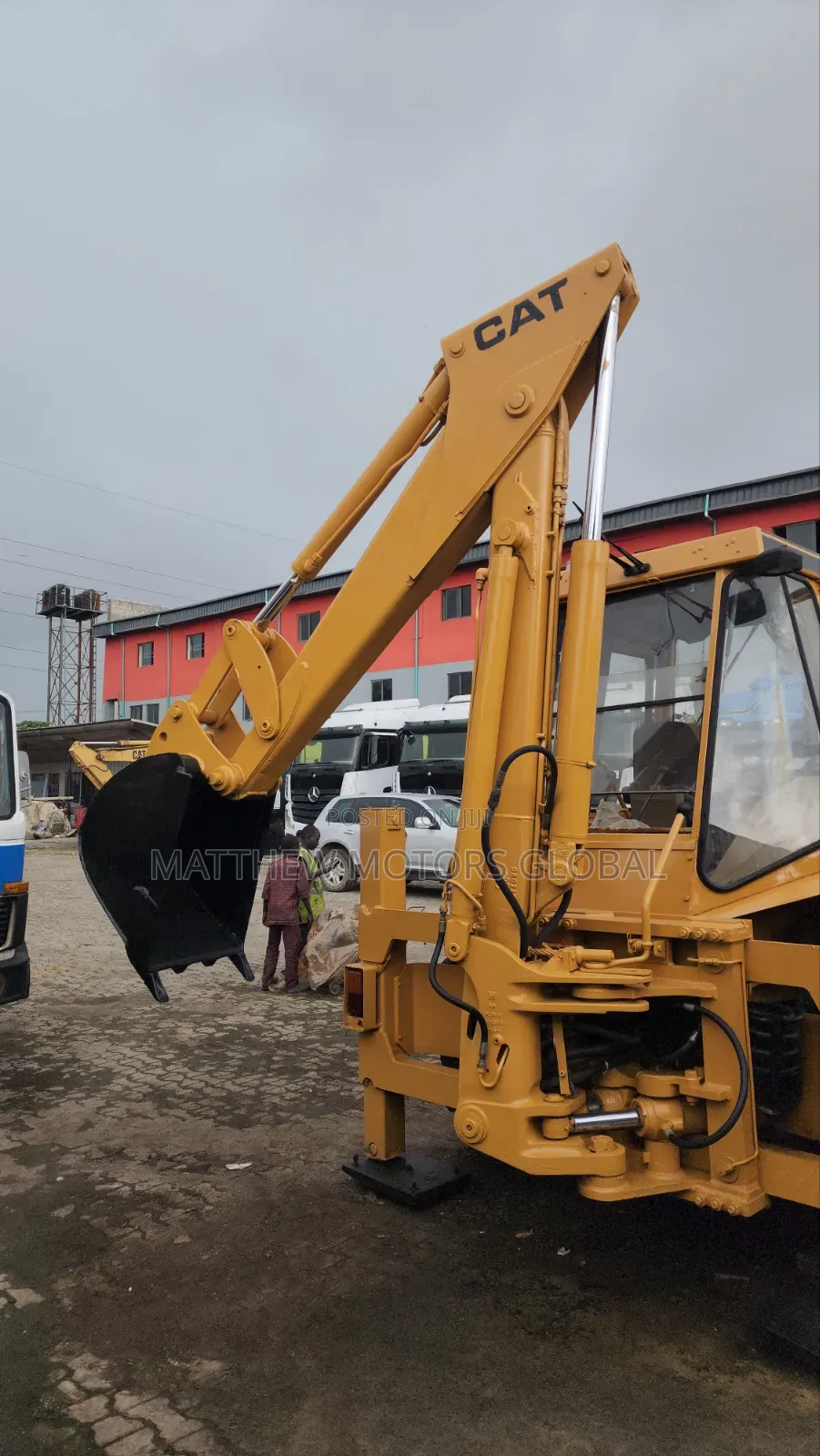 Caterpillar 428 4×4 Backhoe Loader