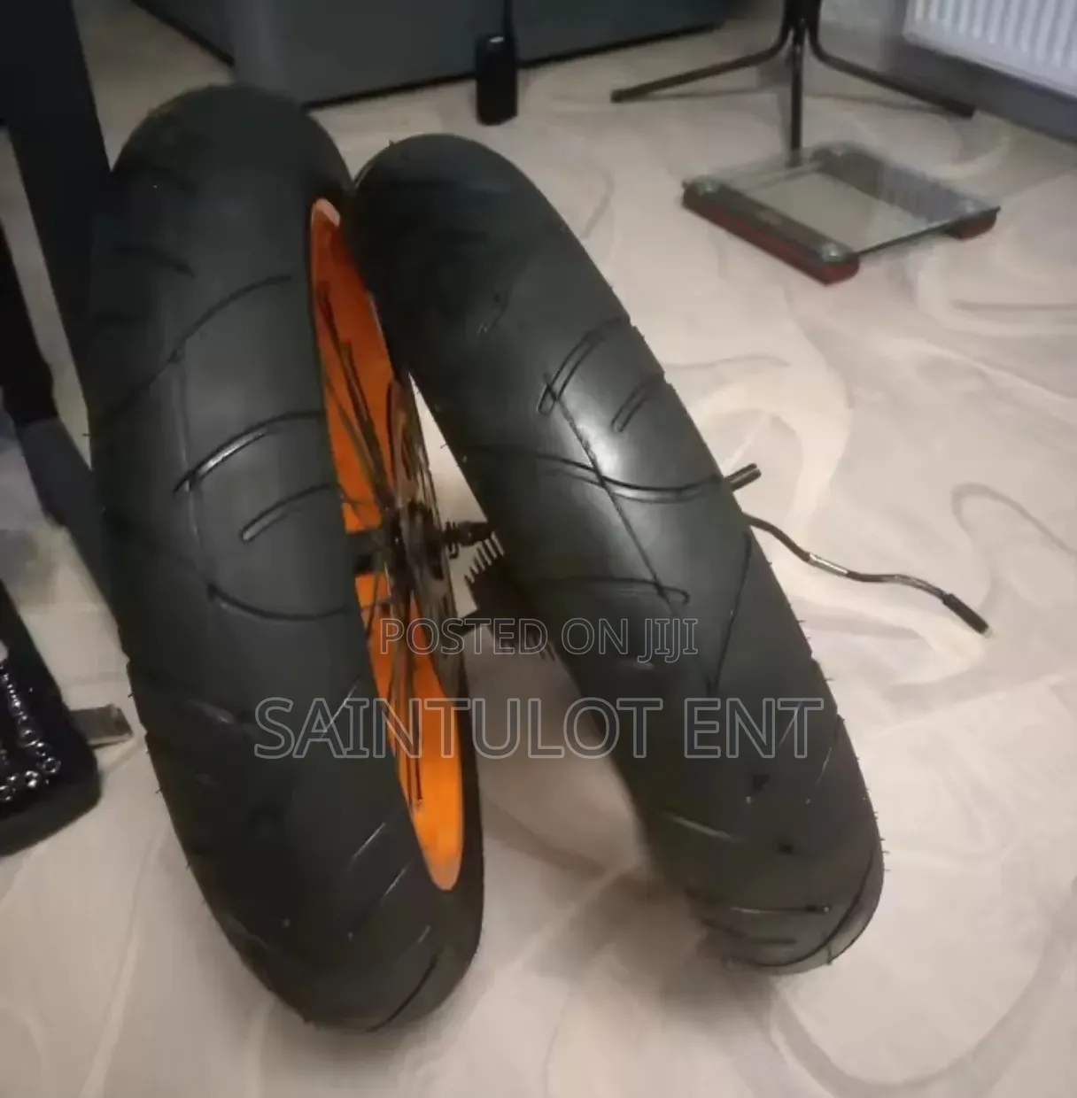 Electric Bike Puncture Proof Tyres & Tubes ( 20 X4 20 X 3)