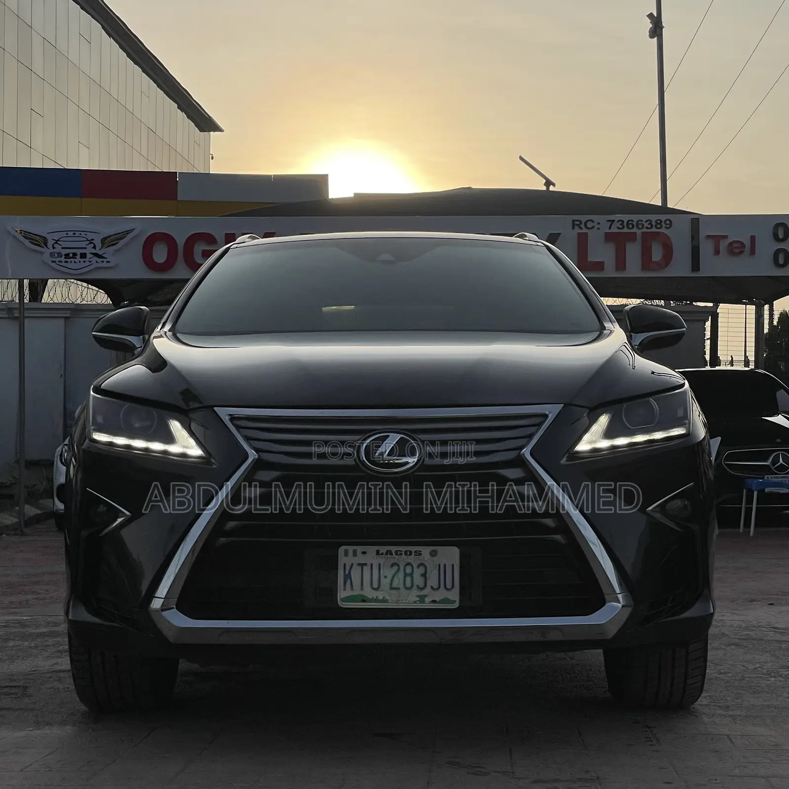 Lexus RX 350 F Sport AWD 2016 Black