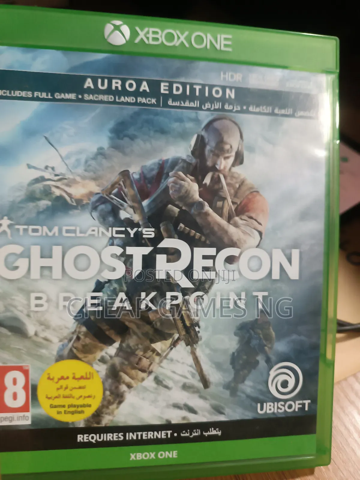 Xbox One Tom Clancy Ghost Recon Breakpoint Used