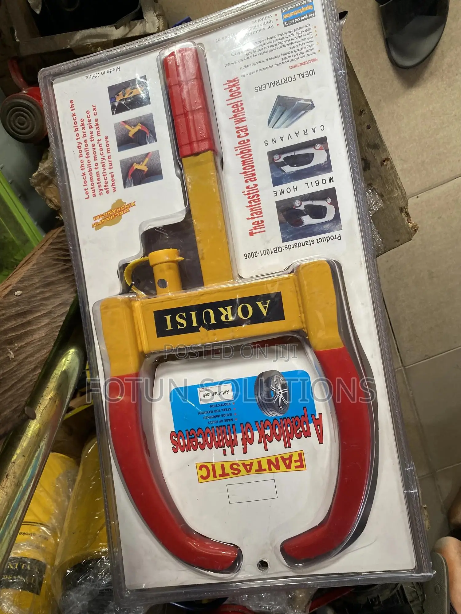 Wheel Clamp