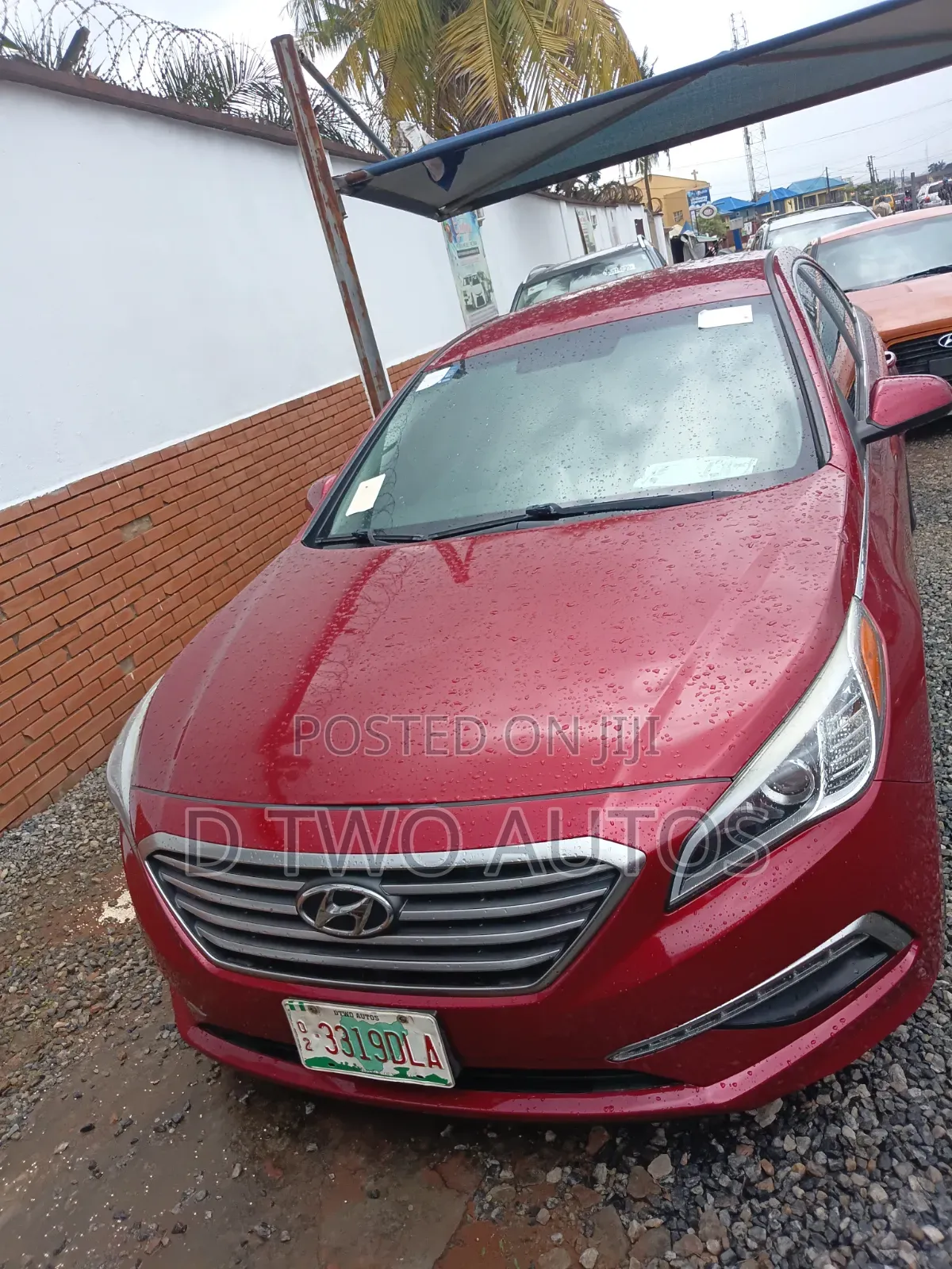 Hyundai Sonata 2015 Red