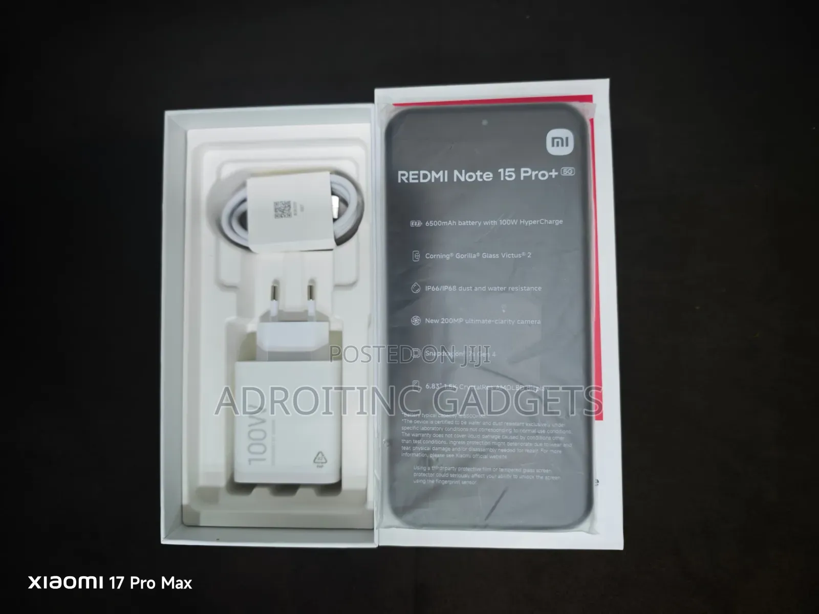 Xiaomi Redmi Note 15 Pro+ 512 GB Black