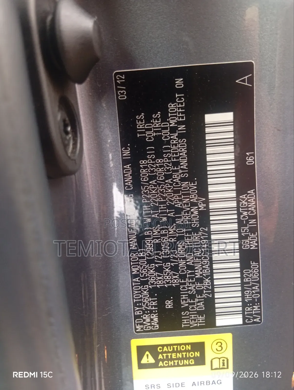 Lexus RX 350 AWD 2012 Gray