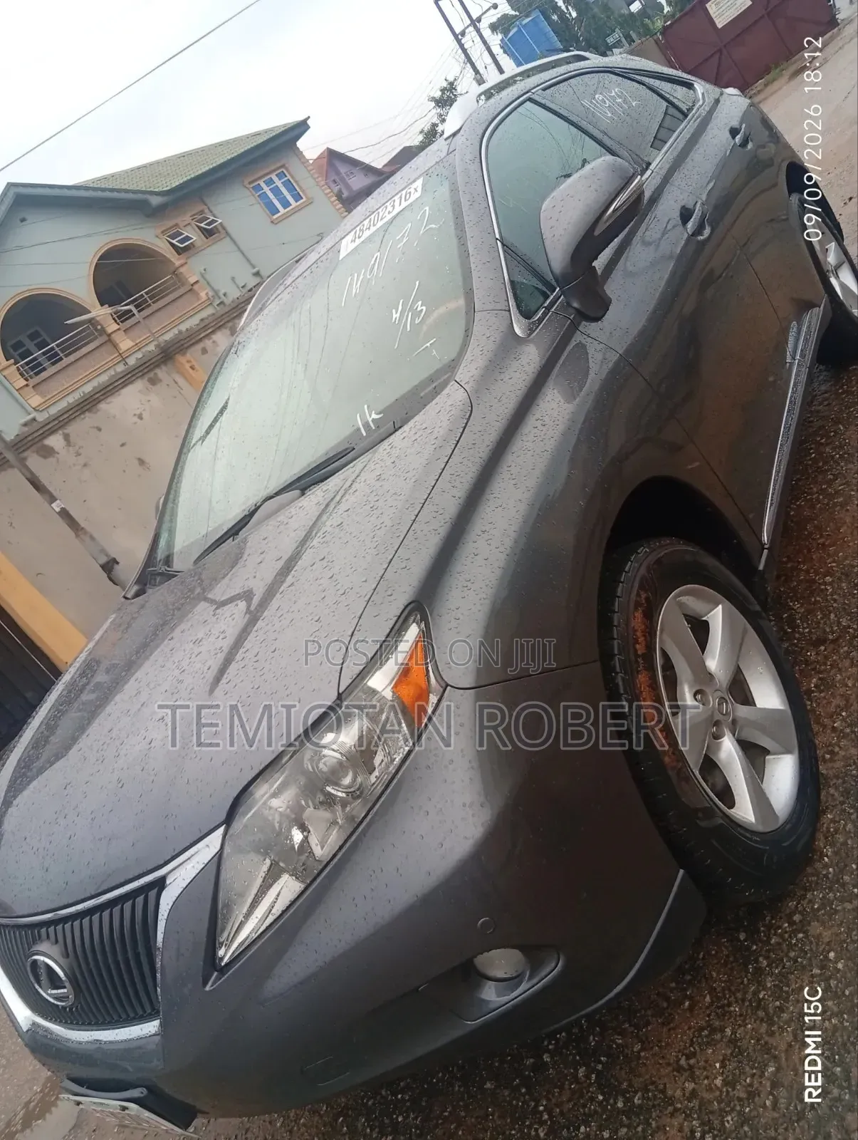 Lexus RX 350 AWD 2012 Gray