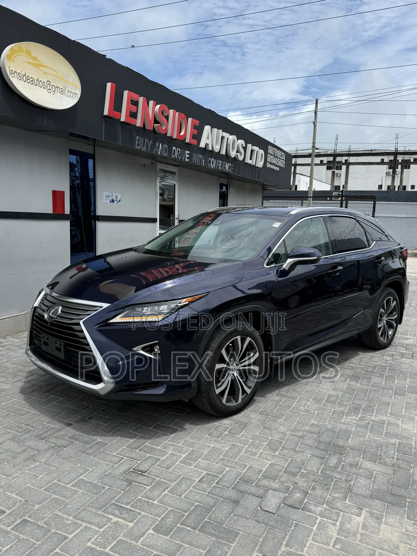 Lexus RX 350 FWD 2016 Blue