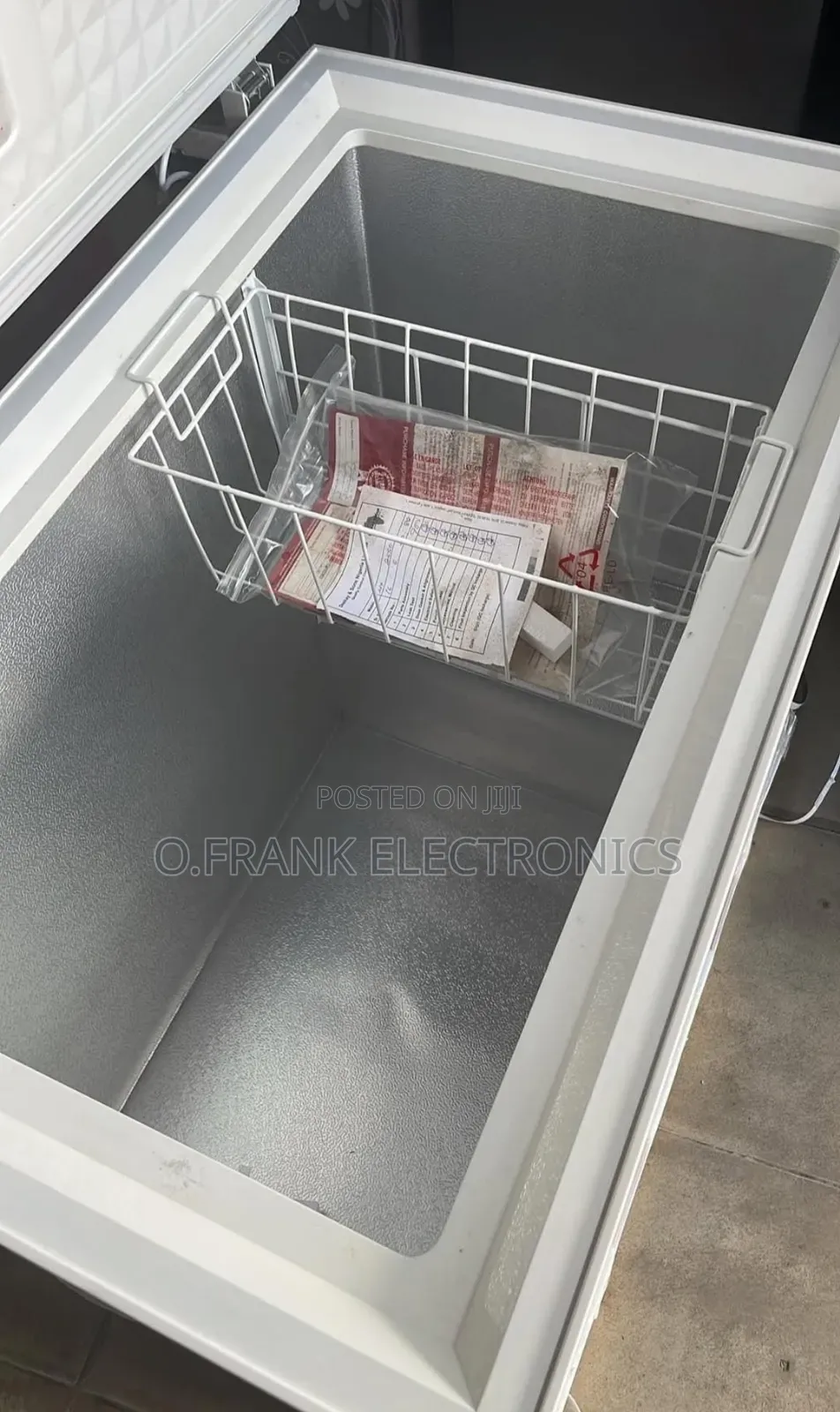 Nexus Blue Chest Freezer 3 Ft