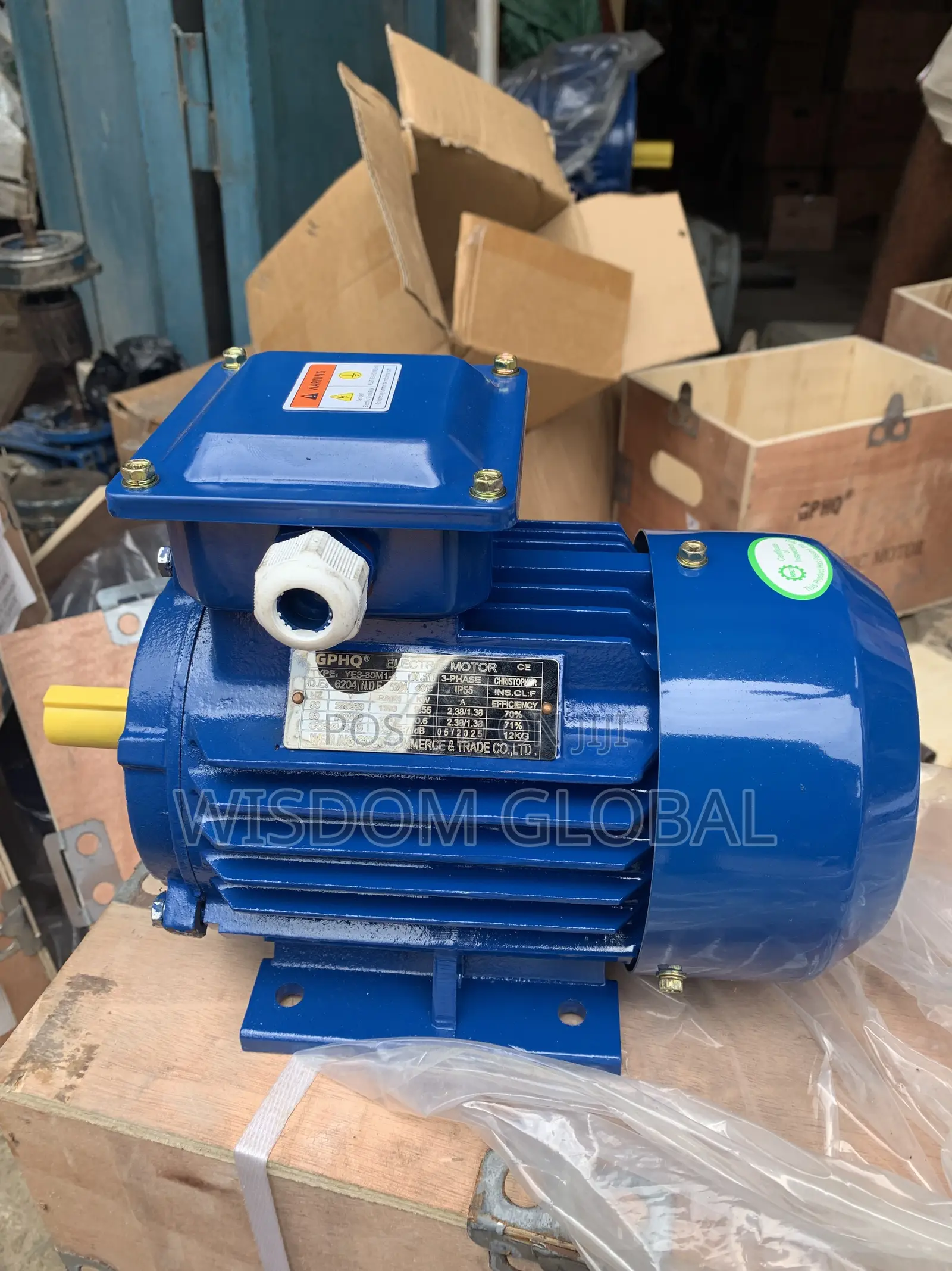 Original Electric Motor 0.55KW RPM 1390