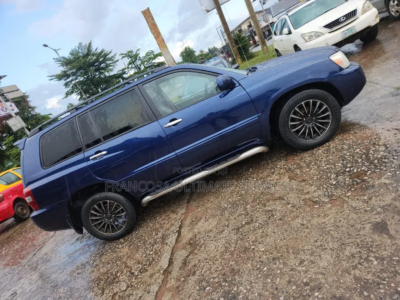 Toyota Highlander 2007 Blue